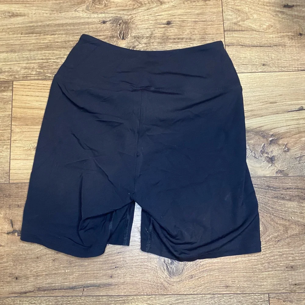 Gymshark Black Bike Shorts High-Waisted Performance Size S